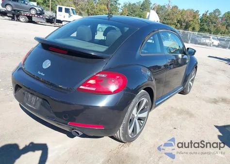2012 Volkswagen Beetle 2.0T Turbo из США, поврежденный, VIN 3VWVA7ATXCM660808